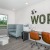 co-working private spaces in modern rooms with ample seating